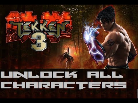 tekken 3 unlock all characters